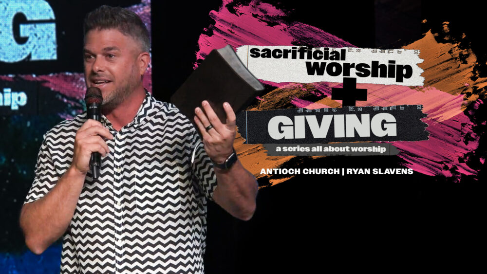 Sacrificial Worship + GIVING | week 4 Image